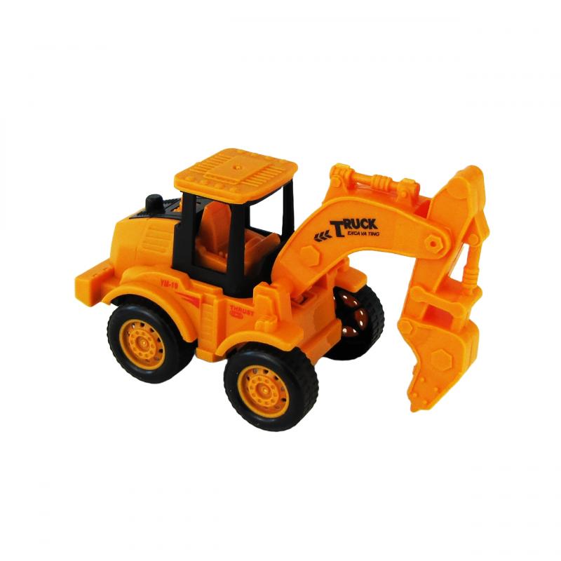 Modele plastikowe. Maszyny budowlane - seria budowa drogi 10cm (12 sztuk)